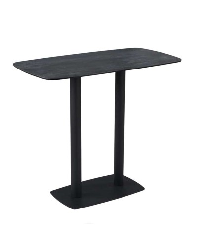 Table à manger haute Elsa Shadow - mange debout 6 personnes