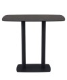 Table repas haute Elsa Acier Corten 6 personnes Table repas haute Elsa Acier Corten 6 personnes