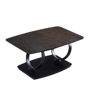 Table basse SATURNE Acier Corten rectangulaire