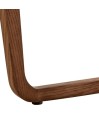 Table basse verre sépia bois noyer SYMPHONIE Petit modèle Table basse verre sépia bois noyer SYMPHONIE Petit modèle