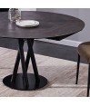 Table repas SARA Acier Corten extensible 6-8 personnes Table repas SARA Acier Corten extensible 6-8 personnes
