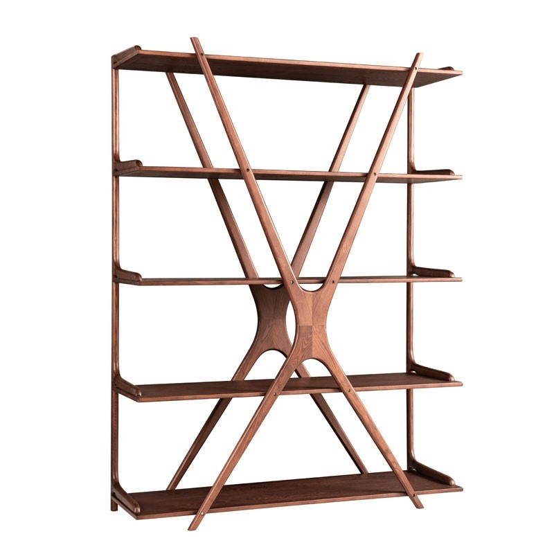 Etagère – Bibliothèque bois Mid-Century moderne MELODIE Etagère – Bibliothèque bois Mid-Century moderne MELODIE