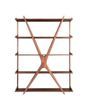 Etagère – Bibliothèque bois Mid-Century moderne MELODIE