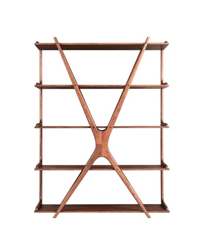 Etagère – Bibliothèque bois Mid-Century moderne MELODIE