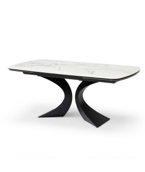 Table à manger extensible 8-12 pers OLYMPIA Céramique Cold Jade