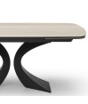Table à manger extensible 8-12 personnes OLYMPIA Céramique travertin Table à manger extensible 8-12 personnes OLYMPIA Céramique travertin