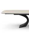 Table à manger extensible 8-12 personnes OLYMPIA Céramique travertin Table à manger extensible 8-12 personnes OLYMPIA Céramique travertin