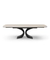 Table à manger extensible 8-12 personnes OLYMPIA Céramique travertin Table à manger extensible 8-12 personnes OLYMPIA Céramique travertin