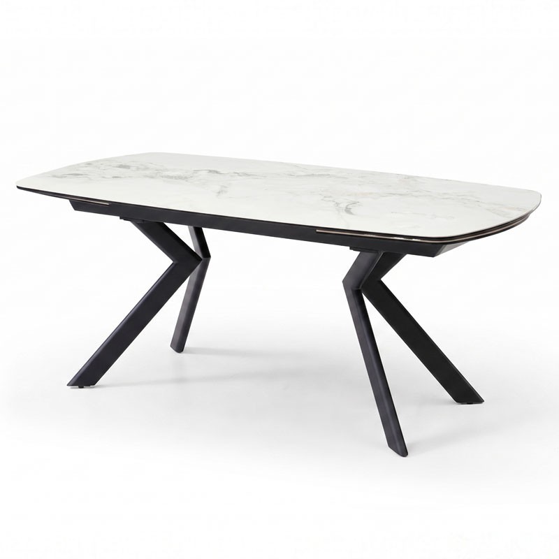Table à manger extensible 8-10 personnes OPHELIA Céramique Cold jade