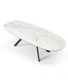 Table à manger extensible 8-10 personnes OPHELIA Céramique Cold jade