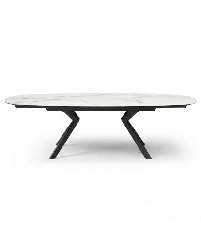 Table à manger extensible 8-10 personnes OPHELIA Céramique Cold jade