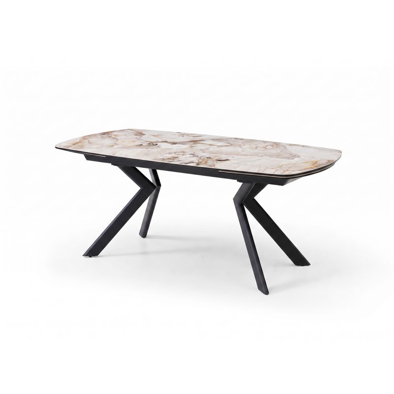 Table à manger extensible 8-10 personnes OPHELIA Céramique Patagonia Table à manger extensible 8-10 personnes OPHELIA Céramique Patagonia