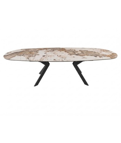 Table à manger extensible 8-10 personnes OPHELIA Céramique Patagonia