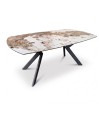 Table à manger extensible 8-10 personnes OPHELIA Céramique Patagonia Table à manger extensible 8-10 personnes OPHELIA Céramique Patagonia