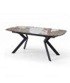 Table à manger extensible 8-10 personnes OPHELIA Céramique Pandora Table à manger extensible 8-10 personnes OPHELIA Céramique Pandora