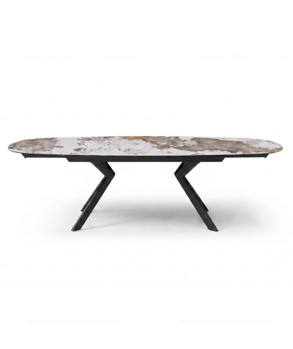 Table à manger extensible 8-10 personnes OPHELIA Céramique Pandora