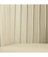 Lot de 2 chaises repas pivotantes ORNELLA Tissu Taupe Lot de 2 chaises repas pivotantes ORNELLA Tissu Taupe