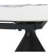 Table à manger ronde extensible 4-6 personnes ORNELLA Table à manger ronde extensible 4-6 personnes ORNELLA
