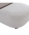 Fauteuil de salon design ALASKA Tissu Gris Fauteuil de salon design ALASKA Tissu Gris