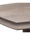Table basse TONGA Wood Clair 2 plateaux pivotants Table basse TONGA Wood Clair 2 plateaux pivotants