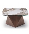 Table basse luxe DIAMANT plateaux pivotant céramique Pandora Table basse luxe DIAMANT plateaux pivotant céramique Pandora