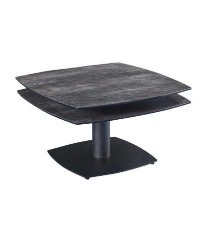 Table basse TONGA Shadow 2 plateaux pivotants