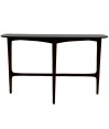 Console bois verre sepia Mid-Century Moderne SYMPHONIE Console bois verre sepia Mid-Century Moderne SYMPHONIE