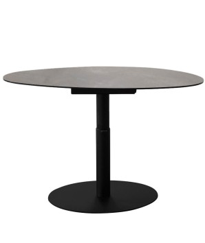table relevable forme galet TOUCHY céramique shadow face 1