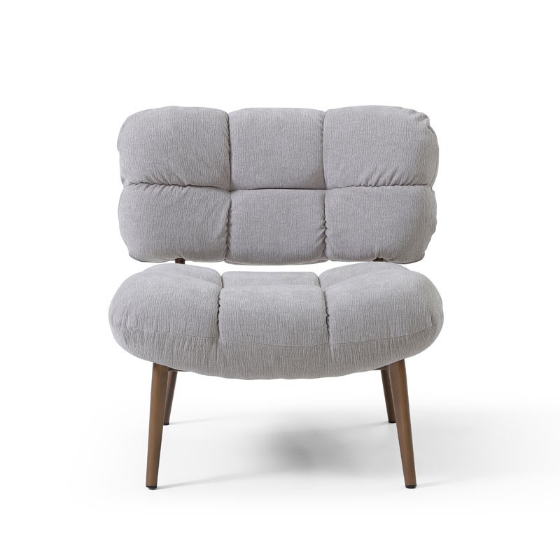 fauteuil nuage CHESTER City Tissu Gris