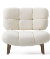fauteuil nuage CHESTER City Tissu Blanc fauteuil nuage CHESTER City Tissu Blanc