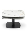 Table basse TONGA Golden Stone 2 plateaux pivotants Table basse TONGA Golden Stone 2 plateaux pivotants