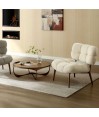 fauteuil nuage CHESTER City Tissu Blanc fauteuil nuage CHESTER City Tissu Blanc