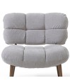 fauteuil nuage CHESTER City Tissu Gris
