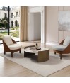 Fauteuil design italien COCOON City Tissu Blanc Fauteuil design italien COCOON City Tissu Blanc