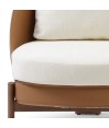 Fauteuil design italien COCOON City Tissu Blanc Fauteuil design italien COCOON City Tissu Blanc
