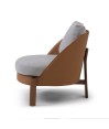 Fauteuil design italien COCOON City Tissu Gris Fauteuil design italien COCOON City Tissu Gris