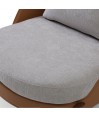 Fauteuil design italien COCOON City Tissu Gris Fauteuil design italien COCOON City Tissu Gris