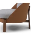 Fauteuil design italien COCOON City Tissu Gris Fauteuil design italien COCOON City Tissu Gris