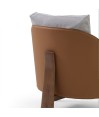 Fauteuil design italien COCOON City Tissu Gris Fauteuil design italien COCOON City Tissu Gris