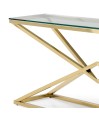 Console LOUXOR Dorée Hollywood Regency Console LOUXOR Dorée Hollywood Regency