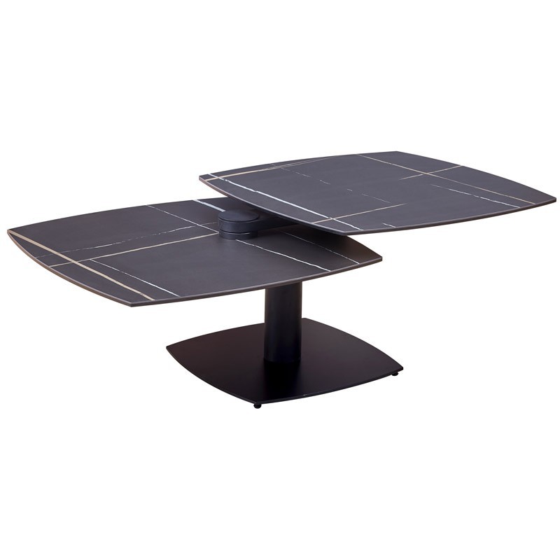 Table basse TONGA Graph 2 plateaux pivotants