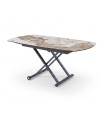 Table relevable Design Modulable POP-UP céramique  Pandora