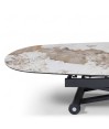 Table relevable Design Modulable POP-UP céramique  Pandora