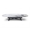 Table relevable Design Modulable POP-UP céramique Cold Jade