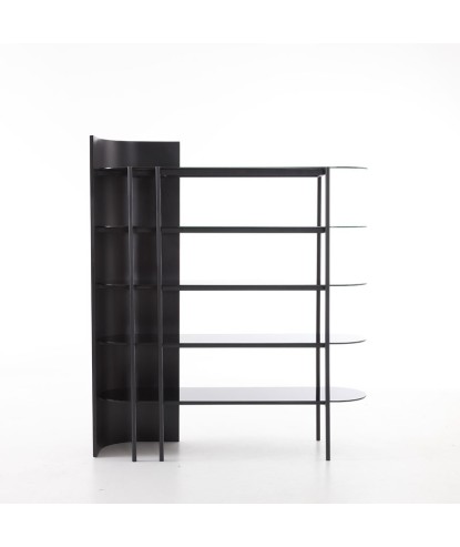 Bibliothèque GALERIE - Design Atypique Bois et Verre