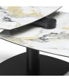 Table basse TONGA Cold Jade 2 plateaux pivotants Table basse TONGA Cold Jade 2 plateaux pivotants