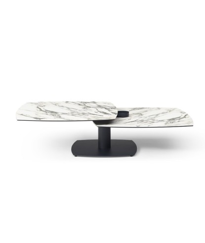 Table basse TONGA kaledonia 2 plateaux pivotants