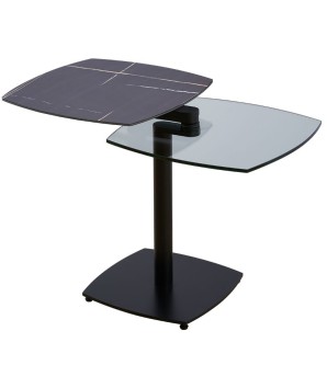 coin canapé TONGA plateau pivotant céramique graph ouverte modulaire pied métal