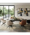Table repas design italien extensible 8-12 personnes TINA Table repas design italien extensible 8-12 personnes TINA