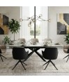 Table repas VIRGINIA Pandora extensible 8 personne Table repas VIRGINIA Pandora extensible 8 personne